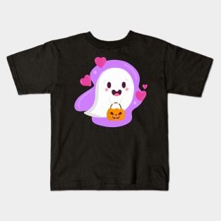 Kawaii Ghost Kids T-Shirt